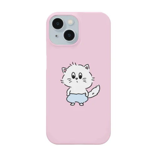 しろねこ ピンクver. Smartphone Case