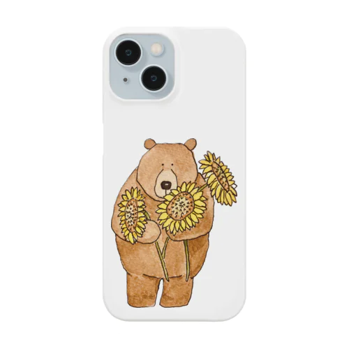 くまのテンちゃん　ひまわり Smartphone Case