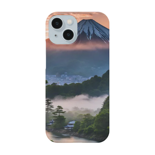 日本の富士山 Smartphone Case