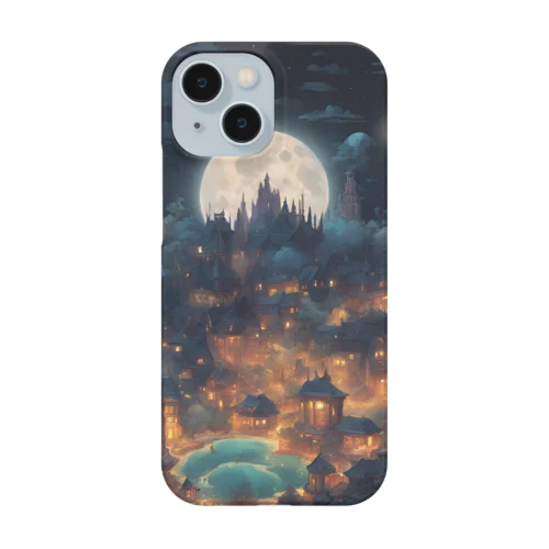 異世界風夜の町 Smartphone Case