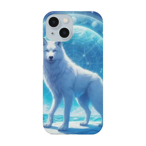 白いオオカミ Smartphone Case