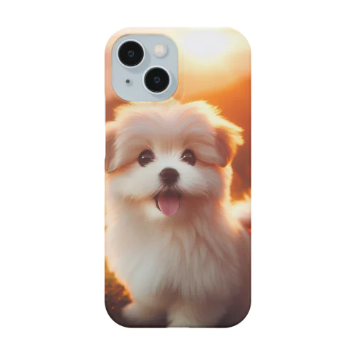 愛らしく　微笑むわんちゃんー Smartphone Case