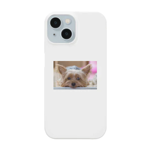 食事をまつ犬 Smartphone Case