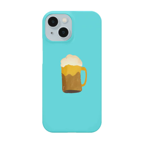 ビール好きのための　水色 Smartphone Case