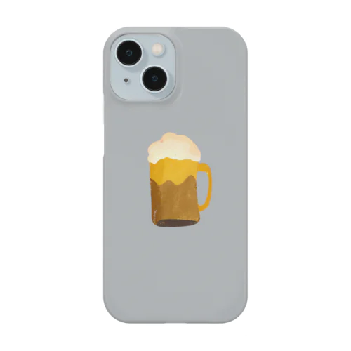 ビール好きのための　グレー Smartphone Case