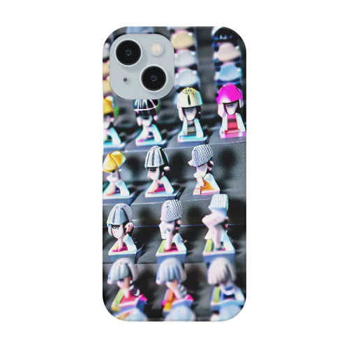 彩り豊かな小さなフィギュアたち Smartphone Case