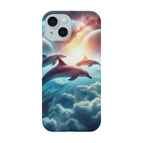 宇宙海（イルカ） Smartphone Case