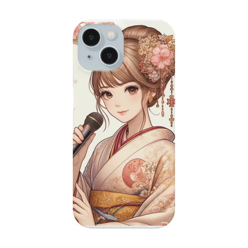 桜と新人歌手と　 Smartphone Case