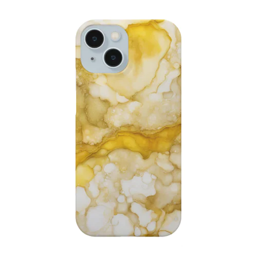 アルコールインクアート　-YELLOW- Smartphone Case