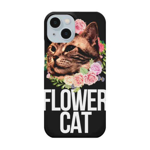 フラワーキャットのドラ猫ちゃん Smartphone Case