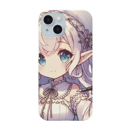 エルフ　美少女　漫画　アニメ Smartphone Case