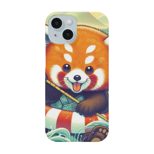 ちょっとやんちゃなレッサーパンダです Smartphone Case