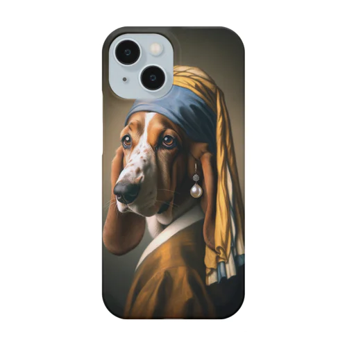 ミステリアスだね耳垂れ犬 Smartphone Case