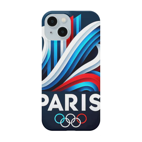 パリ2024オリンピック イメージグッズ - スタイリッシュでエコな記念品 Smartphone Case