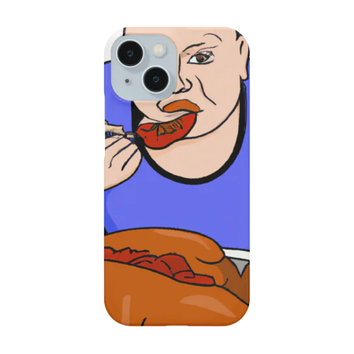 お肉大好きおじさん Smartphone Case