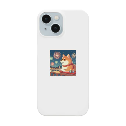 花火と犬 Smartphone Case