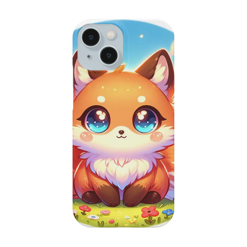 かわいい丸っこいキツネ Smartphone Case