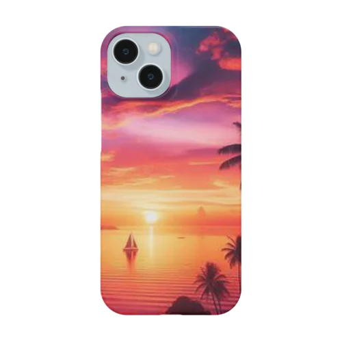 「美しい夕焼け」グッズ Smartphone Case