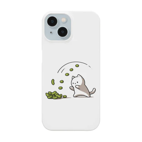 枝豆と猫 Smartphone Case