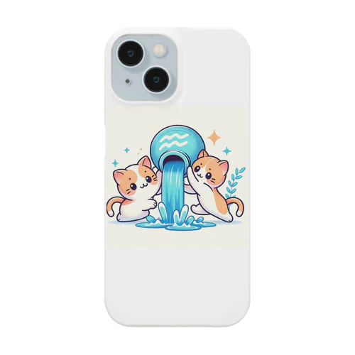 水瓶とネコ Smartphone Case