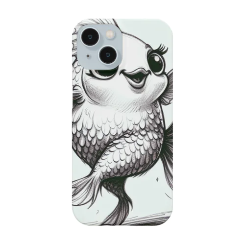 ダンスしまくる魚 Smartphone Case