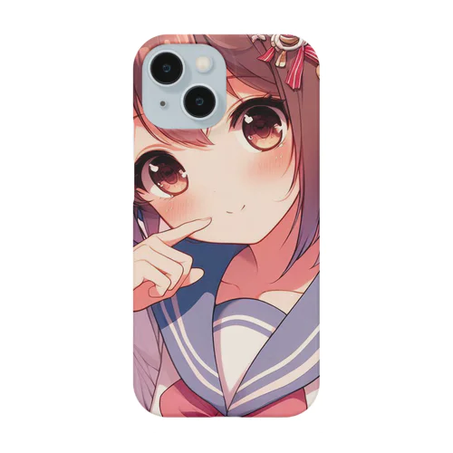 ツインテール　おさげ　セーラー服　おんなのこ Smartphone Case