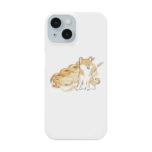 柴犬とだんご　みたらしときなこ Smartphone Case