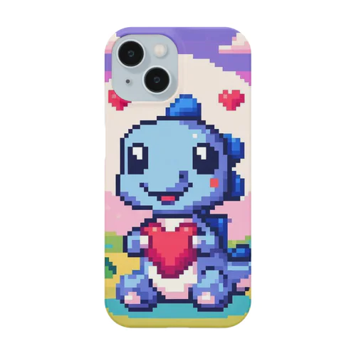 ピクセルアート 恐竜の子ども Smartphone Case