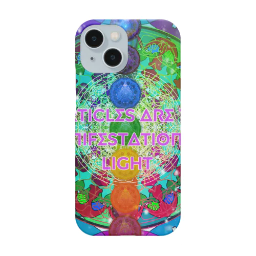 Particles are the manifestation of light Smartphone Case