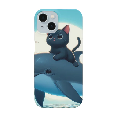 イルカにのる猫 Smartphone Case