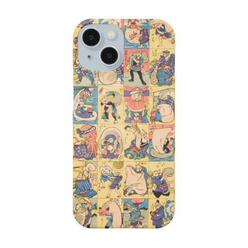 志ん板　たぬきづくし / New release Full of raccoon dogs Smartphone Case