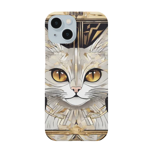 アールデコ感キャット Smartphone Case