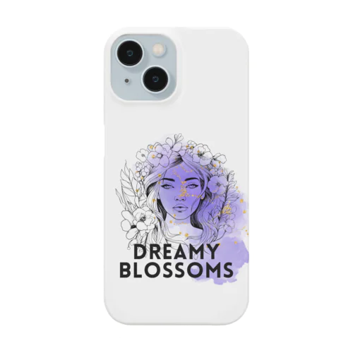 Dreamy Blossoms - Artistic Floral Portrait スマホケース