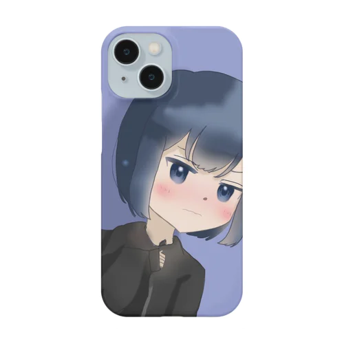 名無しの青髪の女の子 Smartphone Case