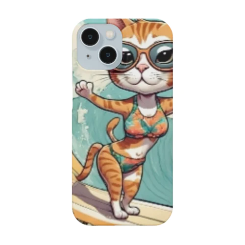 SURFING猫（女の子バージョン） Smartphone Case