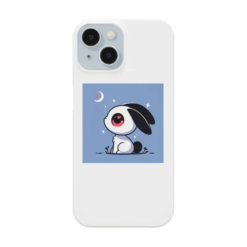 ハートうさぎさんと夜空 Smartphone Case