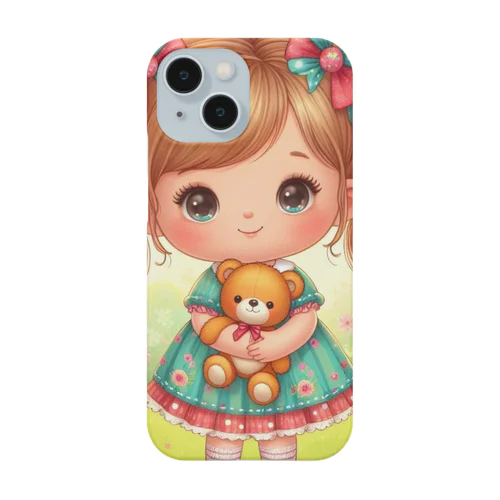 にこにこ女の子 Smartphone Case