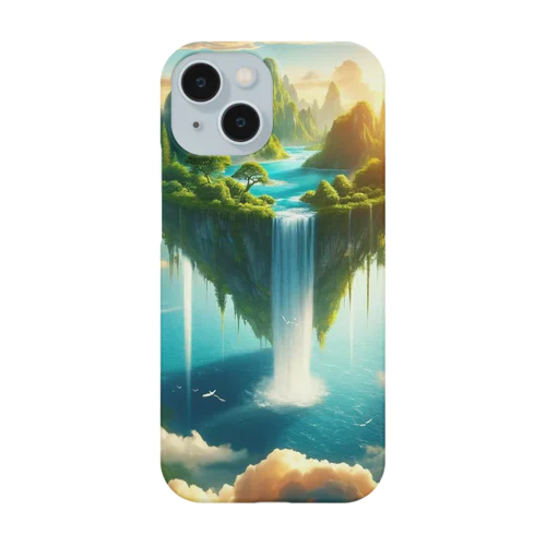 空高く浮かぶ伝説の島 Smartphone Case