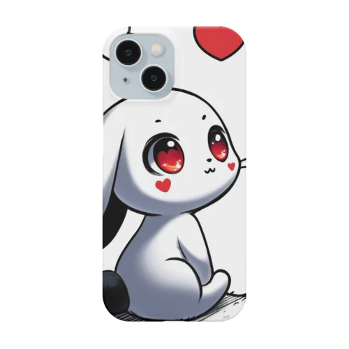 ハートうさぎさん Smartphone Case