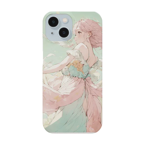 パステルカラーガール（Pastel Color Girl） Smartphone Case