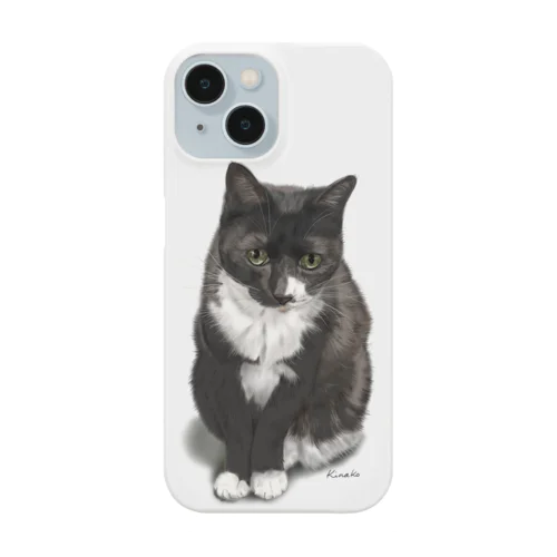 くつした猫のくろみつ Smartphone Case