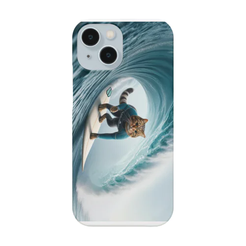 STRAY CAT in the surf Smartphone Case