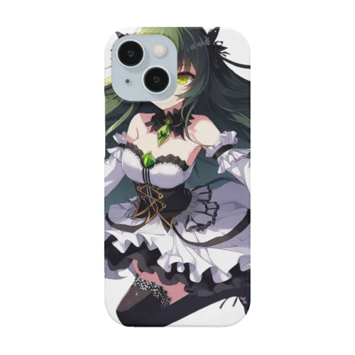 碧の髪の少女 Smartphone Case