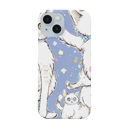 可愛いだけじゃない！ ガンギマリ猫の魅力満載！ Smartphone Case