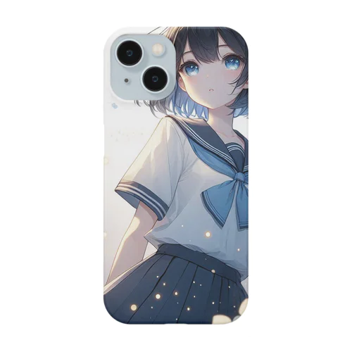 紫陽花と女子高生 Smartphone Case