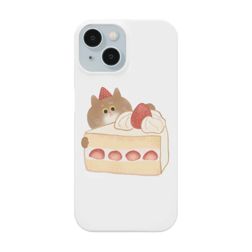 ふわふわショートケーキ スマホケース