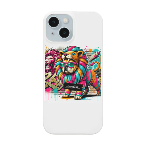 グラフティ 犬✖️ライオン Smartphone Case