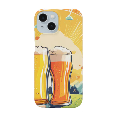 夏到来ビールグッズ！Beerで皆で盛り上がろう！ Smartphone Case