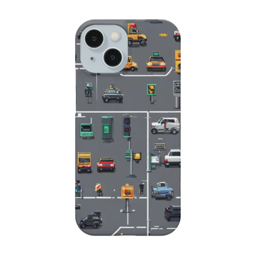 「道路マップ迷路」 Smartphone Case