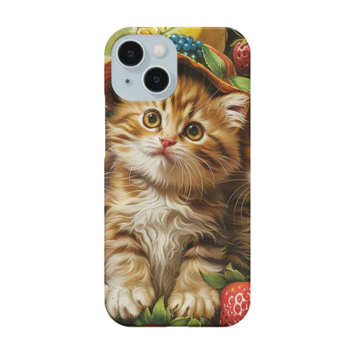 子猫のフルーツの楽園　なでしこ1478 Smartphone Case